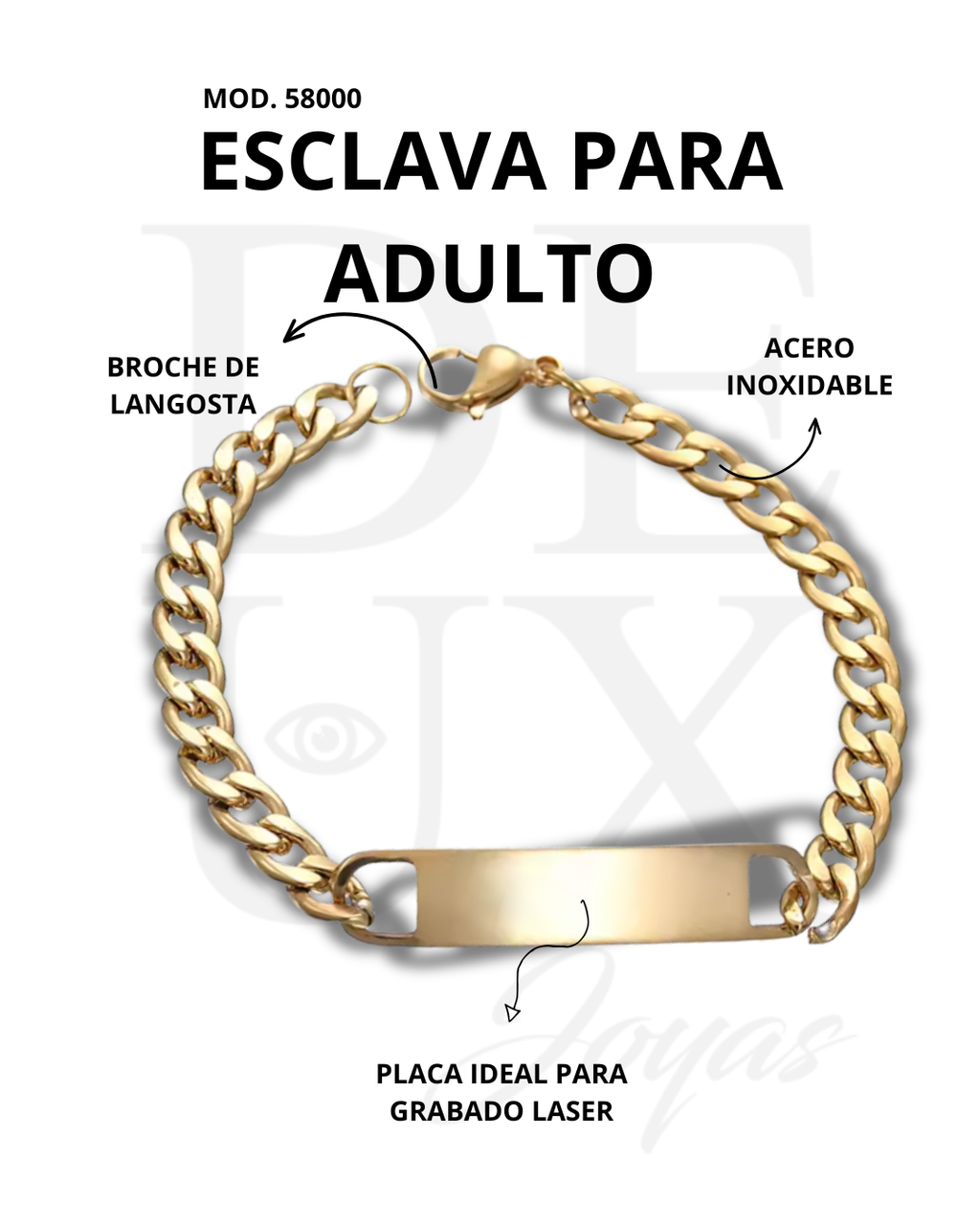 ESCLAVA MOD. 5800 - GOLD