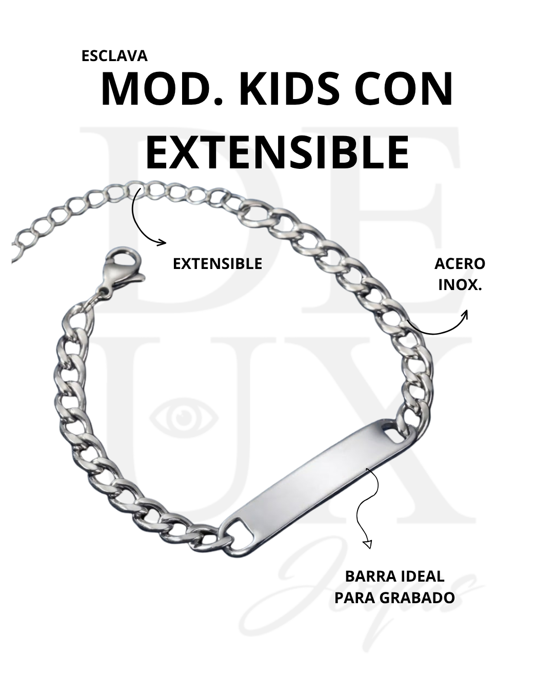 ESCLAVA KIDS - SILVER