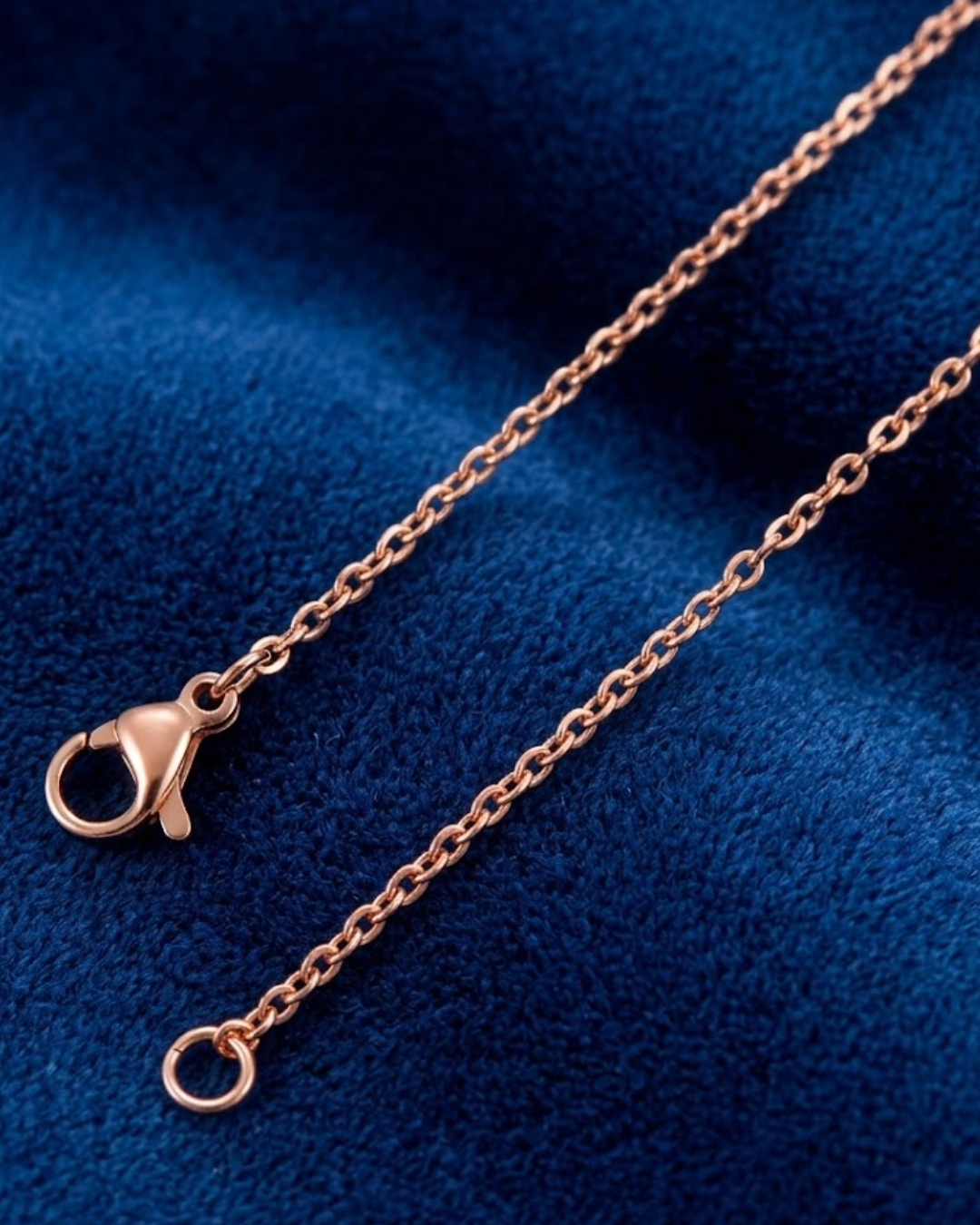 CADENA DELGADA 32001 - ROSE GOLD - 10PZAS