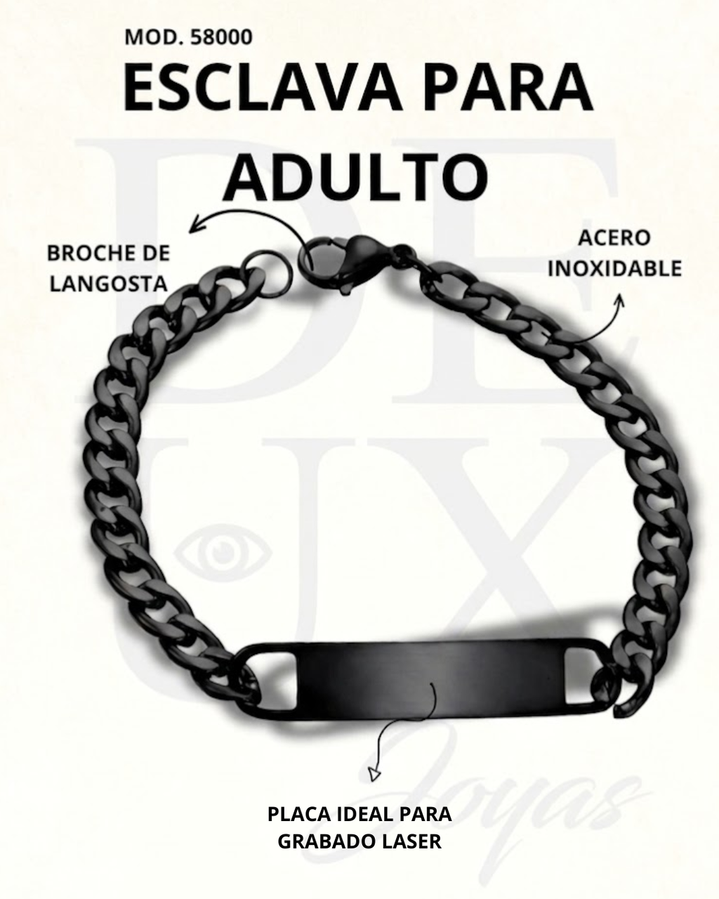 ESCLAVA MOD. 5800 - BLACK