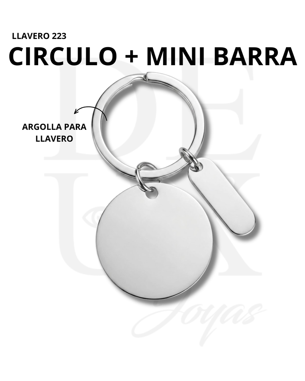 LLAVERO LL210 - SILVER