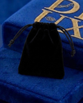 BOLSITA TERCIOPELO | UNIDAD | COLOR NEGRO | 7X9 CM