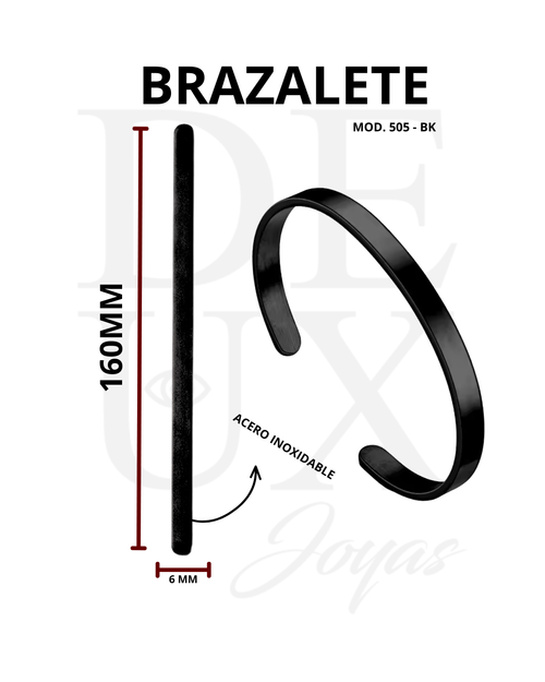 BRAZALETE MOD. 505 - BLACK
