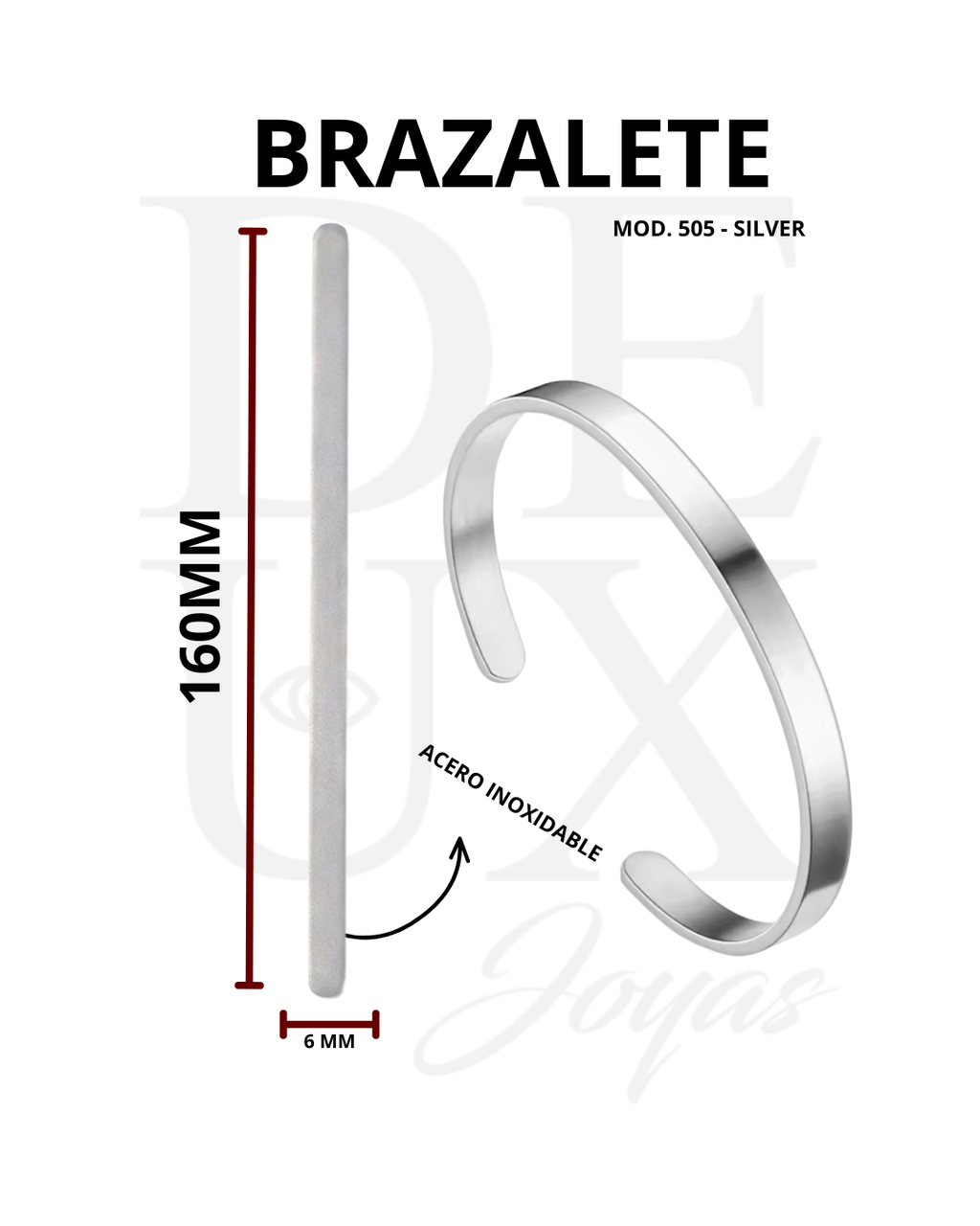 BRAZALETE MOD. 505 - SILVER