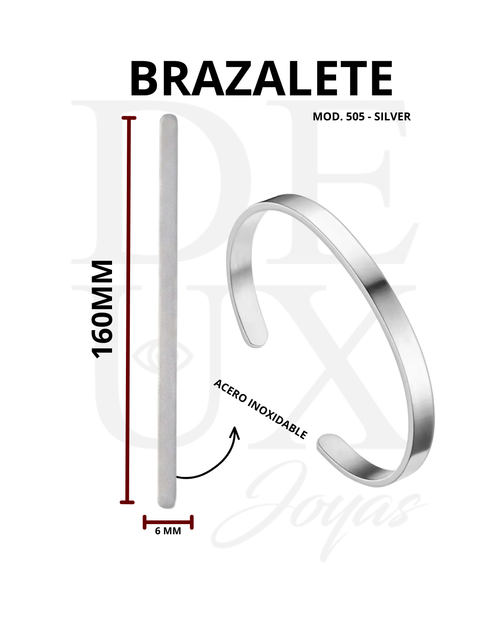 BRAZALETE MOD. 505 - SILVER