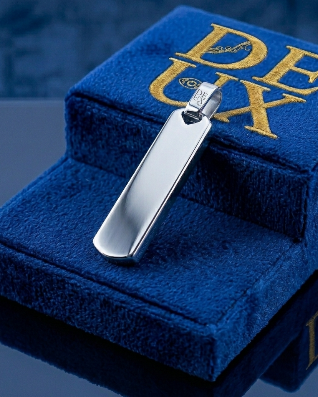 DIJE BARRA VERTICAL - SILVER