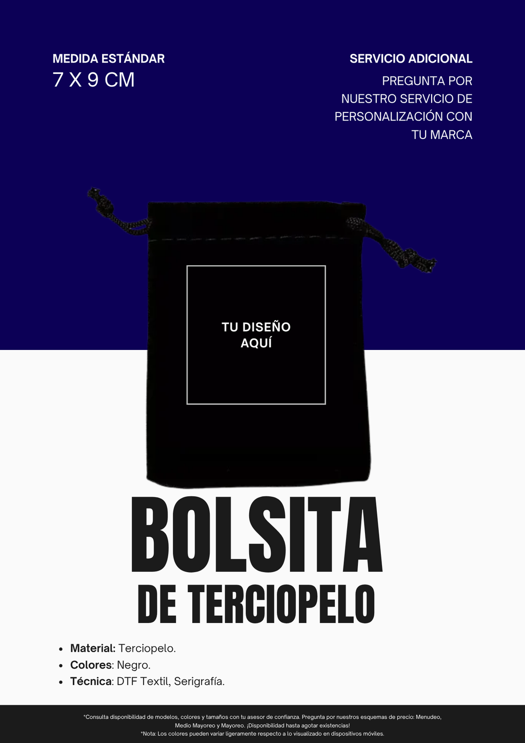 BOLSITA DE TERCIOPELO