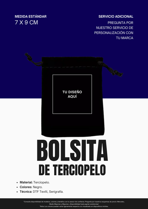 BOLSITA DE TERCIOPELO